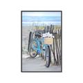 Picture of Blue Bicycle _GroupedProduct_Rectangle_Portrait_Canvas_Framed_