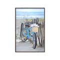 Picture of Blue Bicycle _GroupedProduct_Rectangle_Portrait_Canvas_Framed_