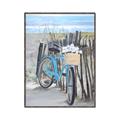 Picture of Blue Bicycle _GroupedProduct_Rectangle_Portrait_Canvas_Framed_