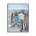 Picture of Blue Bicycle _GroupedProduct_Rectangle_Portrait_Canvas_Framed_