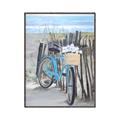 Picture of Blue Bicycle _GroupedProduct_Rectangle_Portrait_Canvas_Framed_