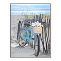 Picture of Blue Bicycle _GroupedProduct_Rectangle_Portrait_Canvas_Framed_