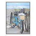 Picture of Blue Bicycle _GroupedProduct_Rectangle_Portrait_Canvas_Framed_