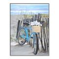 Picture of Blue Bicycle _GroupedProduct_Rectangle_Portrait_Canvas_Framed_