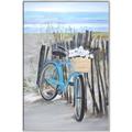 Picture of Blue Bicycle _GroupedProduct_Rectangle_Portrait_Canvas_Framed_