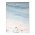Picture of Beach Umbrellas II  _GroupedProduct_Rectangle_Portrait_Canvas_Framed_