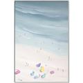 Picture of Beach Umbrellas II  _GroupedProduct_Rectangle_Portrait_Canvas_Framed_