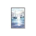 Picture of Blue Mountain Lake   _GroupedProduct_Rectangle_Portrait_Canvas_Framed_