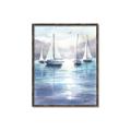Picture of Blue Mountain Lake   _GroupedProduct_Rectangle_Portrait_Canvas_Framed_