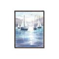 Picture of Blue Mountain Lake   _GroupedProduct_Rectangle_Portrait_Canvas_Framed_