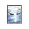Picture of Blue Mountain Lake   _GroupedProduct_Rectangle_Portrait_Canvas_Framed_