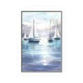 Picture of Blue Mountain Lake   _GroupedProduct_Rectangle_Portrait_Canvas_Framed_