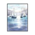 Picture of Blue Mountain Lake   _GroupedProduct_Rectangle_Portrait_Canvas_Framed_