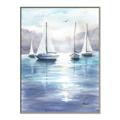 Picture of Blue Mountain Lake   _GroupedProduct_Rectangle_Portrait_Canvas_Framed_