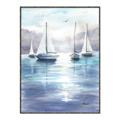 Picture of Blue Mountain Lake   _GroupedProduct_Rectangle_Portrait_Canvas_Framed_