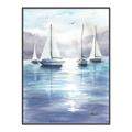 Picture of Blue Mountain Lake   _GroupedProduct_Rectangle_Portrait_Canvas_Framed_