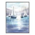 Picture of Blue Mountain Lake   _GroupedProduct_Rectangle_Portrait_Canvas_Framed_