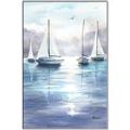 Picture of Blue Mountain Lake   _GroupedProduct_Rectangle_Portrait_Canvas_Framed_
