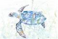 Picture of Sea Turtle I  _GroupedProduct_Rectangle_Landscape_Unframed_Print_Only_