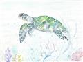 Picture of Sea Turtle II  _GroupedProduct_Rectangle_Landscape_Unframed_Print_Only_