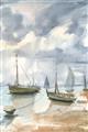 Picture of Boats Landing ll _GroupedProduct_Rectangle_Portrait_Unframed_Print_Only_