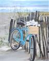 Picture of Blue Bicycle _GroupedProduct_Rectangle_Portrait_Unframed_Print_Only_