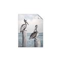 Picture of Observing Pelicans _GroupedProduct_Rectangle_Portrait_Unframed_Print_Only_