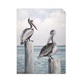 Picture of Observing Pelicans _GroupedProduct_Rectangle_Portrait_Unframed_Print_Only_