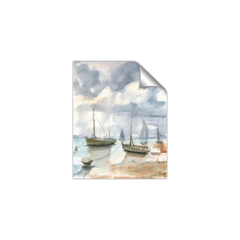 Picture of Boats Landing ll _GroupedProduct_Rectangle_Portrait_Unframed_Print_Only_