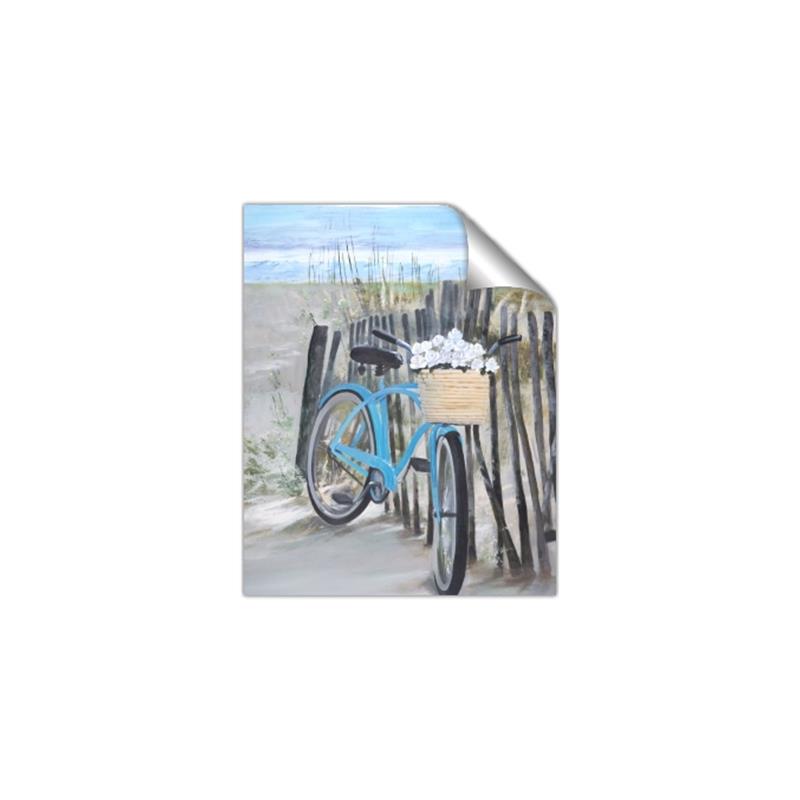 Picture of Blue Bicycle _GroupedProduct_Rectangle_Portrait_Unframed_Print_Only_