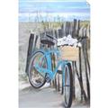 Picture of Blue Bicycle _GroupedProduct_Rectangle_Portrait_Unframed_Print_Only_