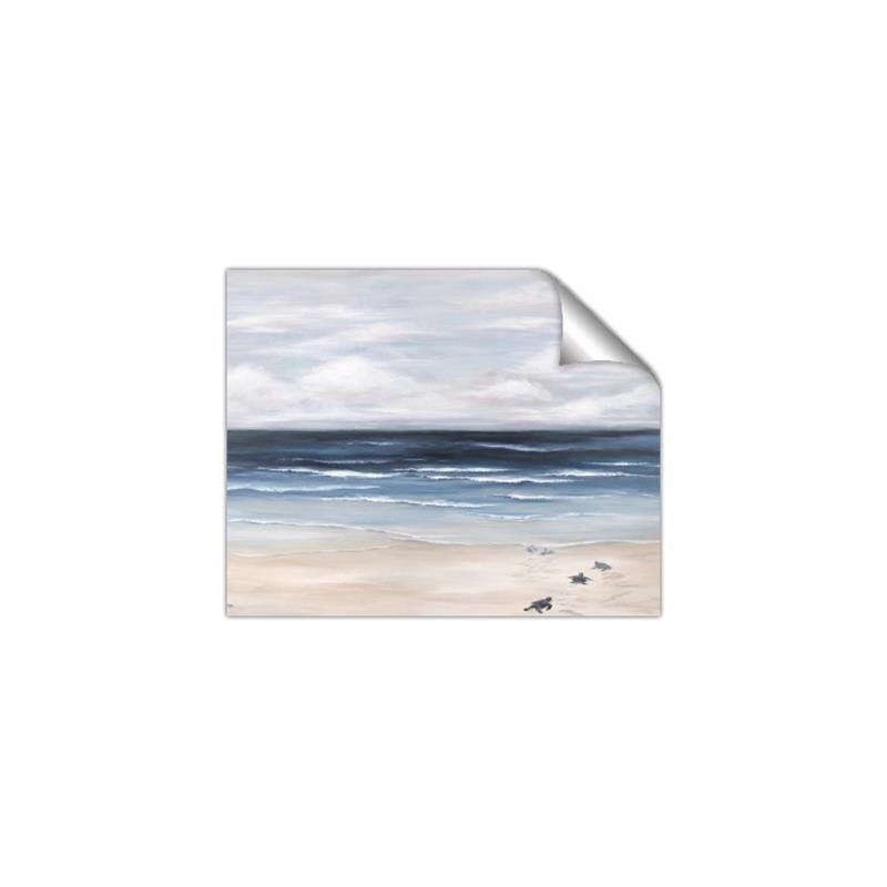 Picture of Turtle on the Shore _GroupedProduct_Rectangle_Landscape_Unframed_Print_Only_