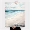 Picture of Sandy Teal Beach _GroupedProduct_Rectangle_Portrait_Canvas_