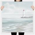 Picture of Light house near water _GroupedProduct_Square_Canvas_