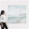 Picture of Light house near water _GroupedProduct_Square_Canvas_