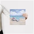 Picture of White Fishing Boats _GroupedProduct_Square_Canvas_
