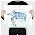 Picture of Sea Turtle I  _GroupedProduct_Rectangle_Landscape_Canvas_