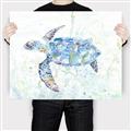 Picture of Sea Turtle I  _GroupedProduct_Rectangle_Landscape_Canvas_
