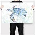 Picture of Sea Turtle I  _GroupedProduct_Rectangle_Landscape_Canvas_