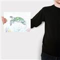 Picture of Sea Turtle II  _GroupedProduct_Rectangle_Landscape_Canvas_