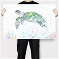 Picture of Sea Turtle II  _GroupedProduct_Rectangle_Landscape_Canvas_