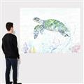 Picture of Sea Turtle II  _GroupedProduct_Rectangle_Landscape_Canvas_