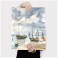 Picture of Boats Landing ll _GroupedProduct_Rectangle_Portrait_Canvas_