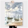Picture of Boats Landing ll _GroupedProduct_Rectangle_Portrait_Canvas_