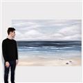 Picture of Turtle on the Shore _GroupedProduct_Rectangle_Landscape_Canvas_