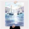 Picture of Blue Mountain Lake   _GroupedProduct_Rectangle_Portrait_Canvas_