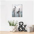 Picture of Observing Pelicans _GroupedProduct_Rectangle_Portrait_Canvas_