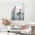 Picture of Observing Pelicans _GroupedProduct_Rectangle_Portrait_Canvas_