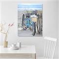 Picture of Blue Bicycle _GroupedProduct_Rectangle_Portrait_Canvas_