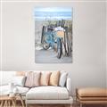 Picture of Blue Bicycle _GroupedProduct_Rectangle_Portrait_Canvas_